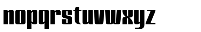 Reybon Black Font LOWERCASE