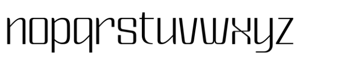 Reybon Light Font LOWERCASE