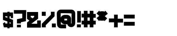Reybox Font OTHER CHARS