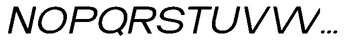 Reyda Italic Font UPPERCASE