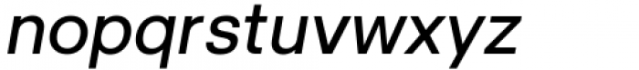 Reyhan Medium Italic Font LOWERCASE