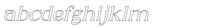 Reyka Outline Oblique FONT
