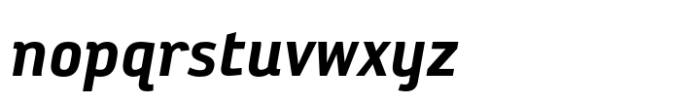 Reykjavik Two C Gauge Oblique Font LOWERCASE