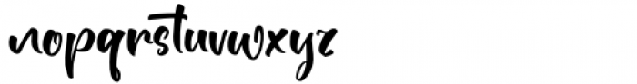 Reymond Regular Font LOWERCASE