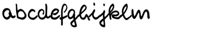 Reyno Handwriting Pro Font LOWERCASE