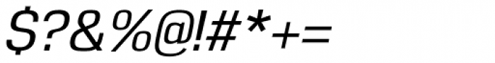 Reznik Medium Italic Font OTHER CHARS