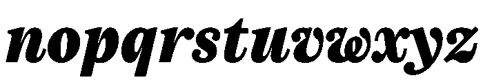 ReadableTimez ReadableBoldItalic Font LOWERCASE