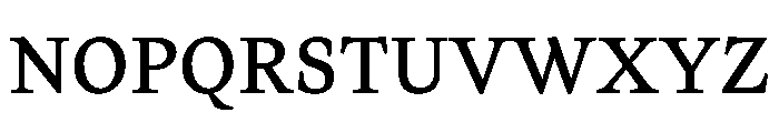 ReadableTimez ReadableBook Font UPPERCASE