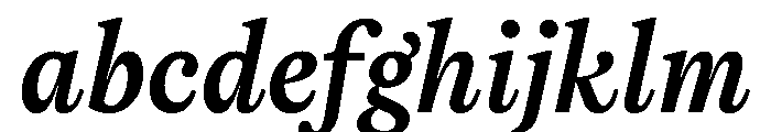 ReadableTimez ReadableMediumItalic FONT