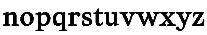ReadableTimez ReadableMedium Font LOWERCASE