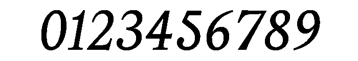 ReadableTimez ReadableRegularItalic Font OTHER CHARS