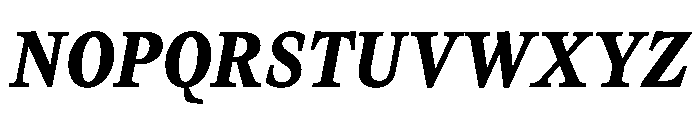 ReadableTimez ReadableSemiBoldItalic Font UPPERCASE