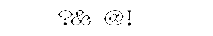 ReadyActive Light Font OTHER CHARS