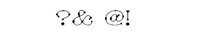ReadyBygone Light Font OTHER CHARS