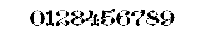 ReadyBygone Regular Font OTHER CHARS