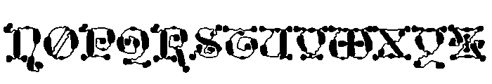 ReadyBygone Regular Font LOWERCASE