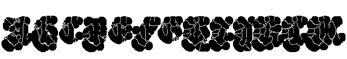 ReadyClouded Bold Font UPPERCASE
