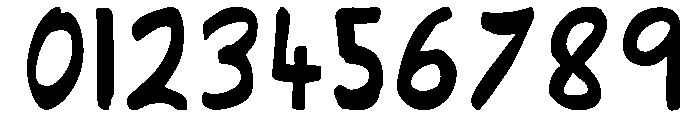 Real Madrid Font 2014 Font OTHER CHARS