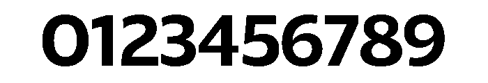 ReallySansLarge Bold Font OTHER CHARS