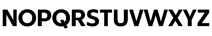 ReallySansLarge Bold Font UPPERCASE