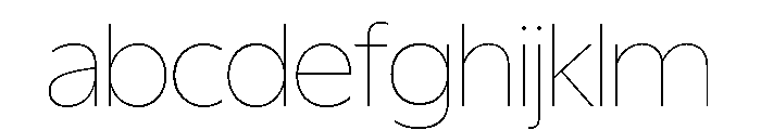 ReallySansLarge Hairline FONT