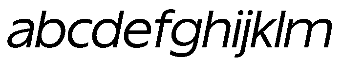 ReallySansLarge Italic FONT