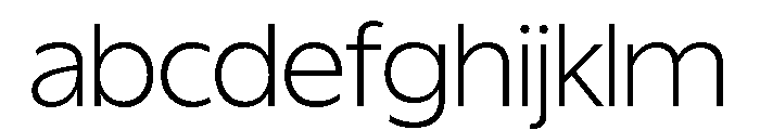 ReallySansLarge Light FONT