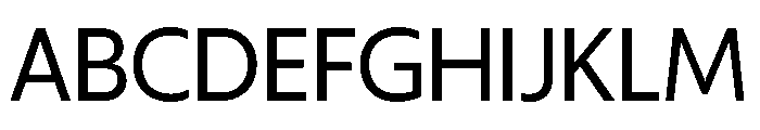 ReallySansLarge Regular Font UPPERCASE
