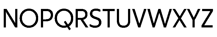 ReallySansLarge Regular Font UPPERCASE
