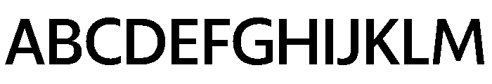 ReallySansLarge Semibold Font UPPERCASE