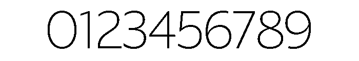 ReallySansLarge Thin Font OTHER CHARS