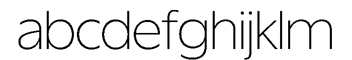 ReallySansLarge Thin FONT