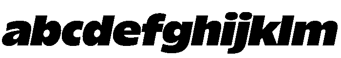 ReallySansLarge UltraItalic FONT