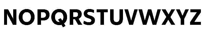 ReallySansSmall Bold Font UPPERCASE