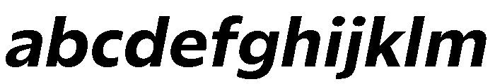 ReallySansSmall BoldItalic FONT