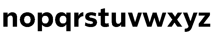 ReallySansSmall Bold Font LOWERCASE
