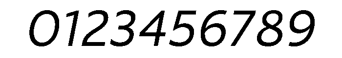 ReallySansSmall Italic Font OTHER CHARS