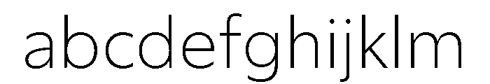 ReallySansSmall Light FONT