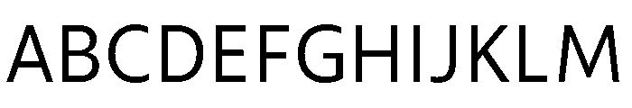 ReallySansSmall Regular Font UPPERCASE