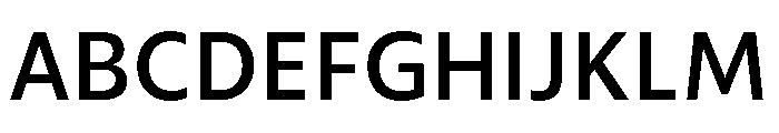 ReallySansSmall Semibold Font UPPERCASE