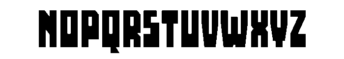 Rebus Condensed Font LOWERCASE