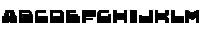 Rebus Expanded Font UPPERCASE