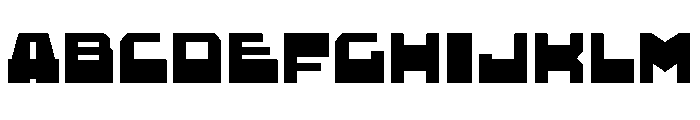 Rebus SemiExpanded Font UPPERCASE