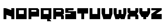 Rebus SemiExpanded Font UPPERCASE