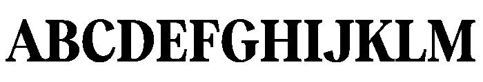 Reckless TRIAL CondensedMBold Instance Font UPPERCASE