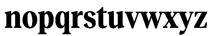 Reckless TRIAL CondensedMBold Instance Font LOWERCASE