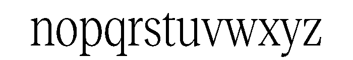 Reckless TRIAL CondensedMBook Instance Font LOWERCASE