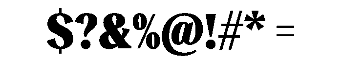 Reckless TRIAL CondensedMHeavy Instance Font OTHER CHARS