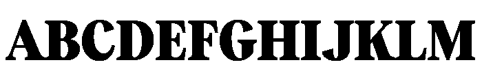 Reckless TRIAL CondensedMHeavy Instance Font UPPERCASE