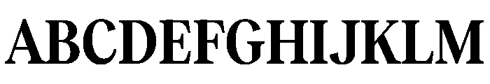 Reckless TRIAL CondensedMSemiBold Instance Font UPPERCASE